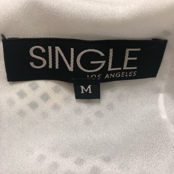 Float white dress with black squares - Picture 6 of 6